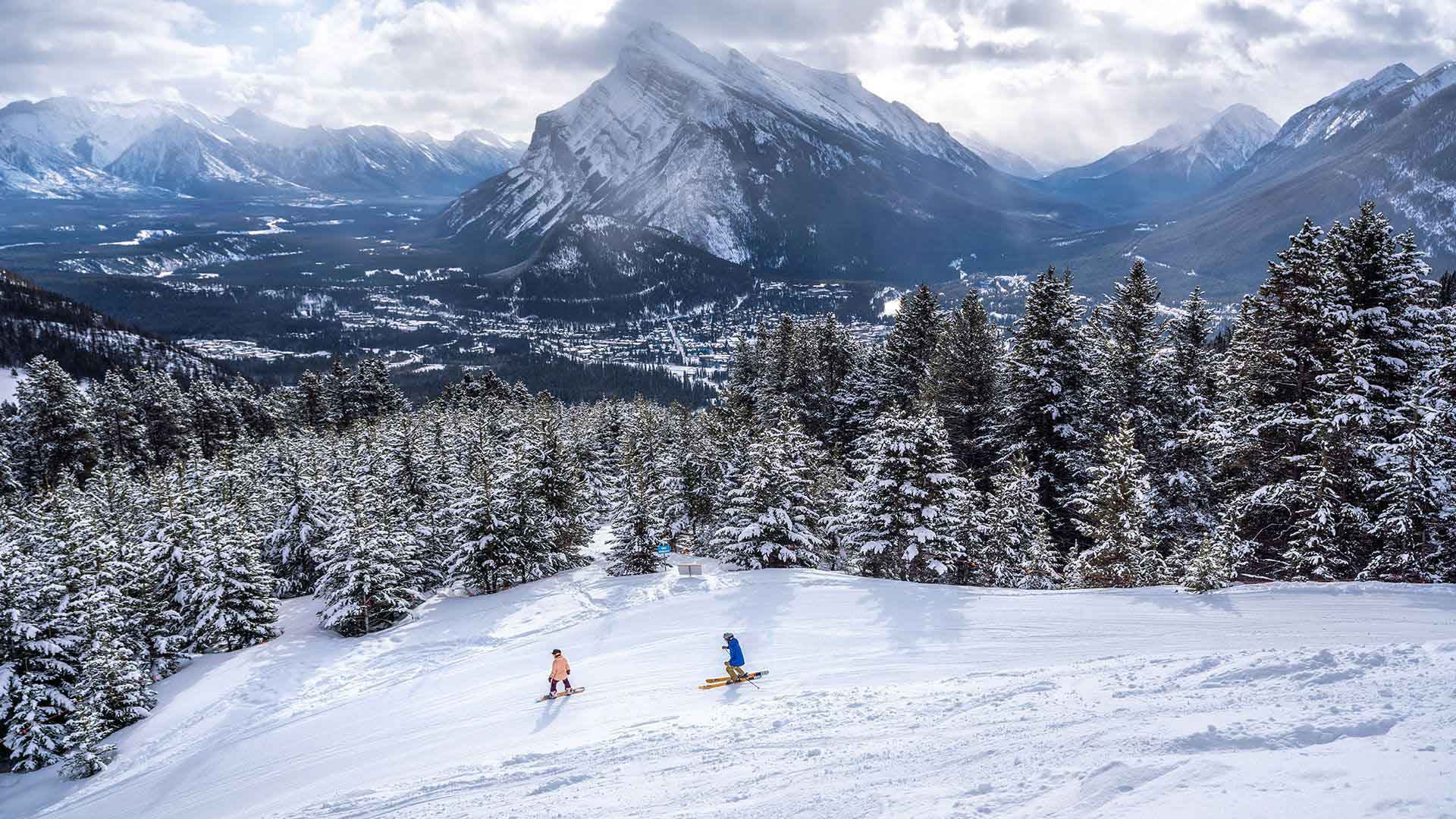 Mount Norquay Ski Hill in Banff
